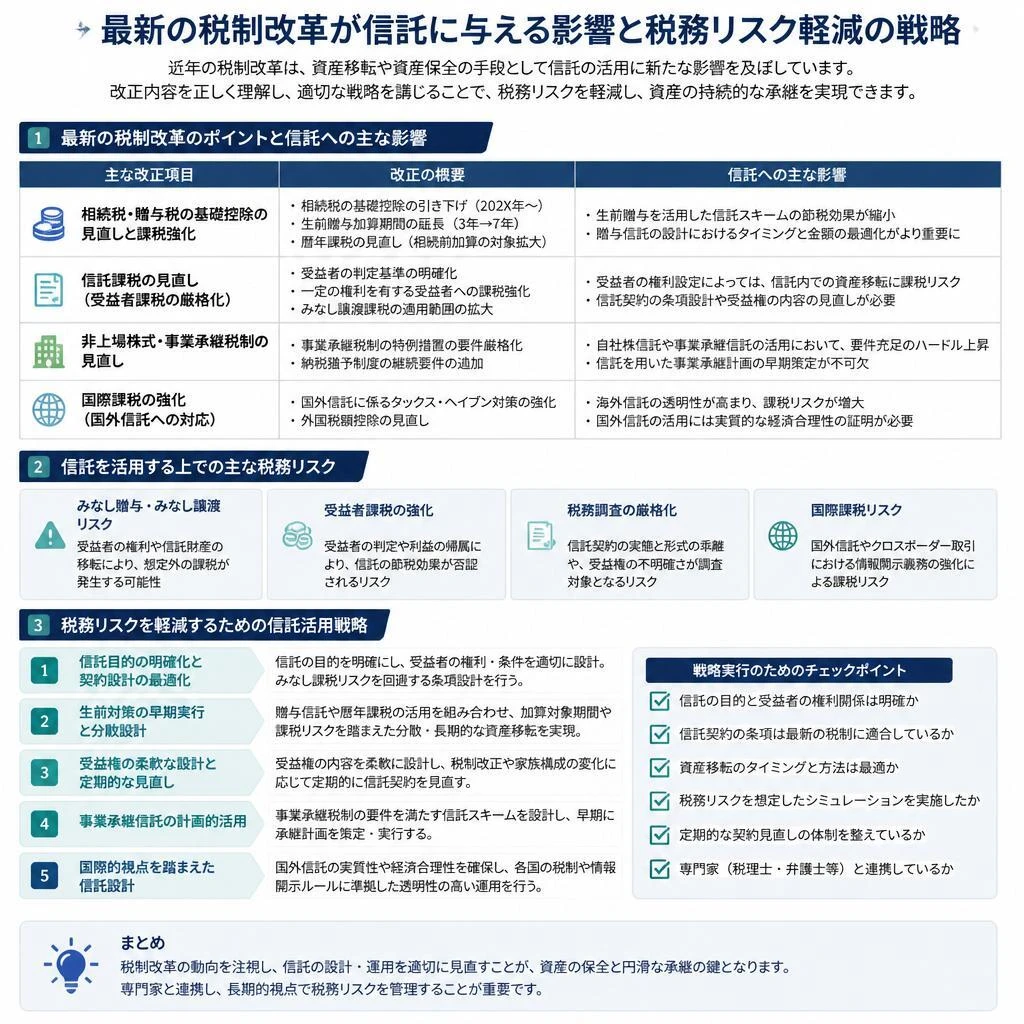 税制改革と信託の関連性