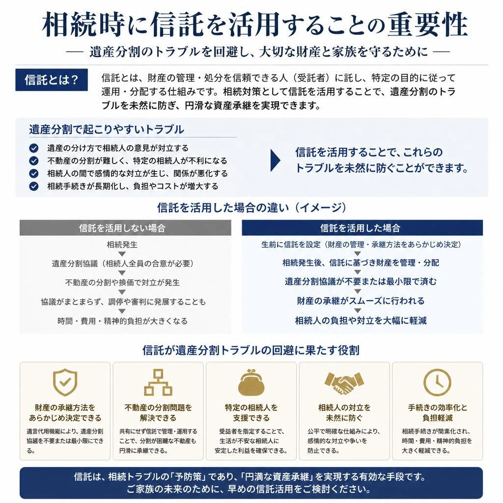 相続時における信託の重要性