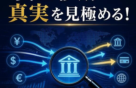 資金移動の真実を見極める！