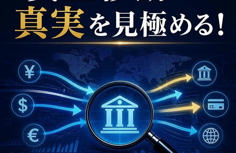 資金移動の真実を見極める！